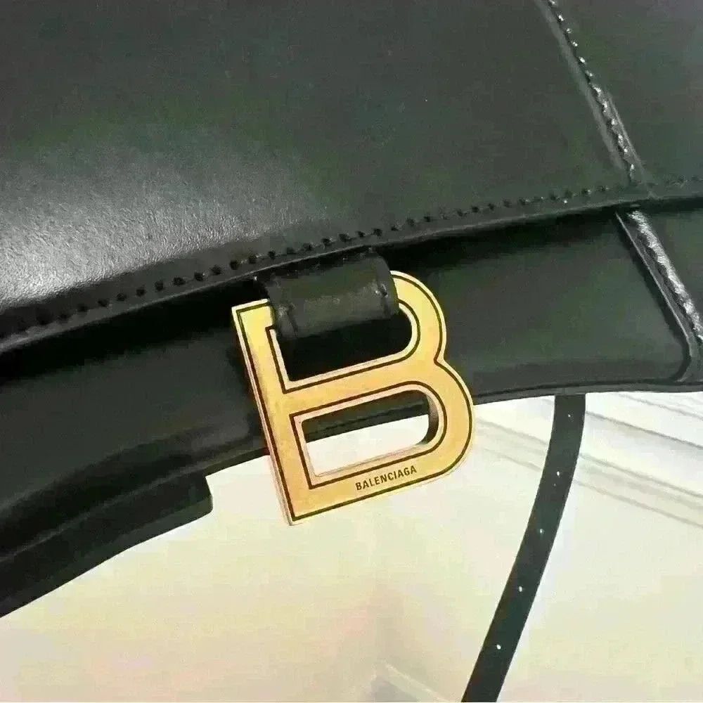 BALENCIAGA Hourglass Small leather crossbody bag - Picture 9 of 13
